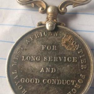 Royal West African Frontier Force Long Service and Good Conduct Medal, Elizabeth II issue*