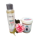 Hair growth set with hair cream and karkar oil